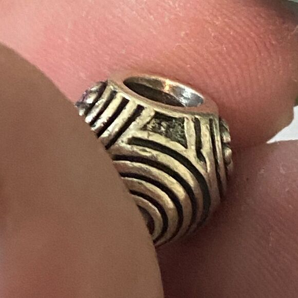 Authentic Pandora Hypnotic Purple Cubic Zirconia Charm - Picture 3 of 3